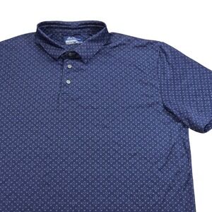Ben Hogan Performance Golf Polo Shirt Moisture Wicking‎ AOP Mens XL